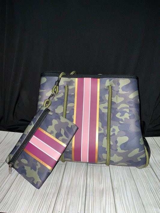 Camo Neoprene Tote (Large)